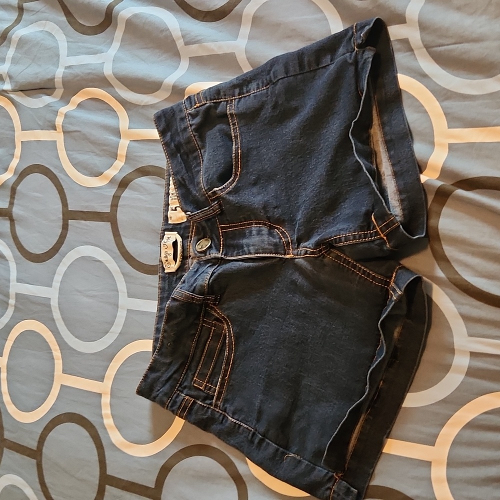 Juniors Denim Short Shorts